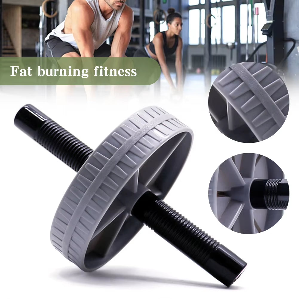 Workout AB Roller Wheel Non-Slip Abdominal Wheel No Noise Abdominal Trainer Abdominal Exerciser for Home Gym Strength Workouts